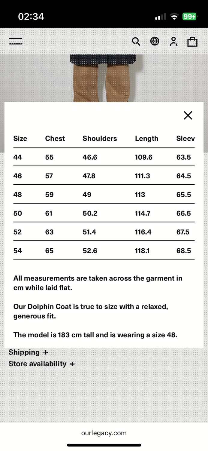 아워레가시 돌핀 코트 52 상품이미지3