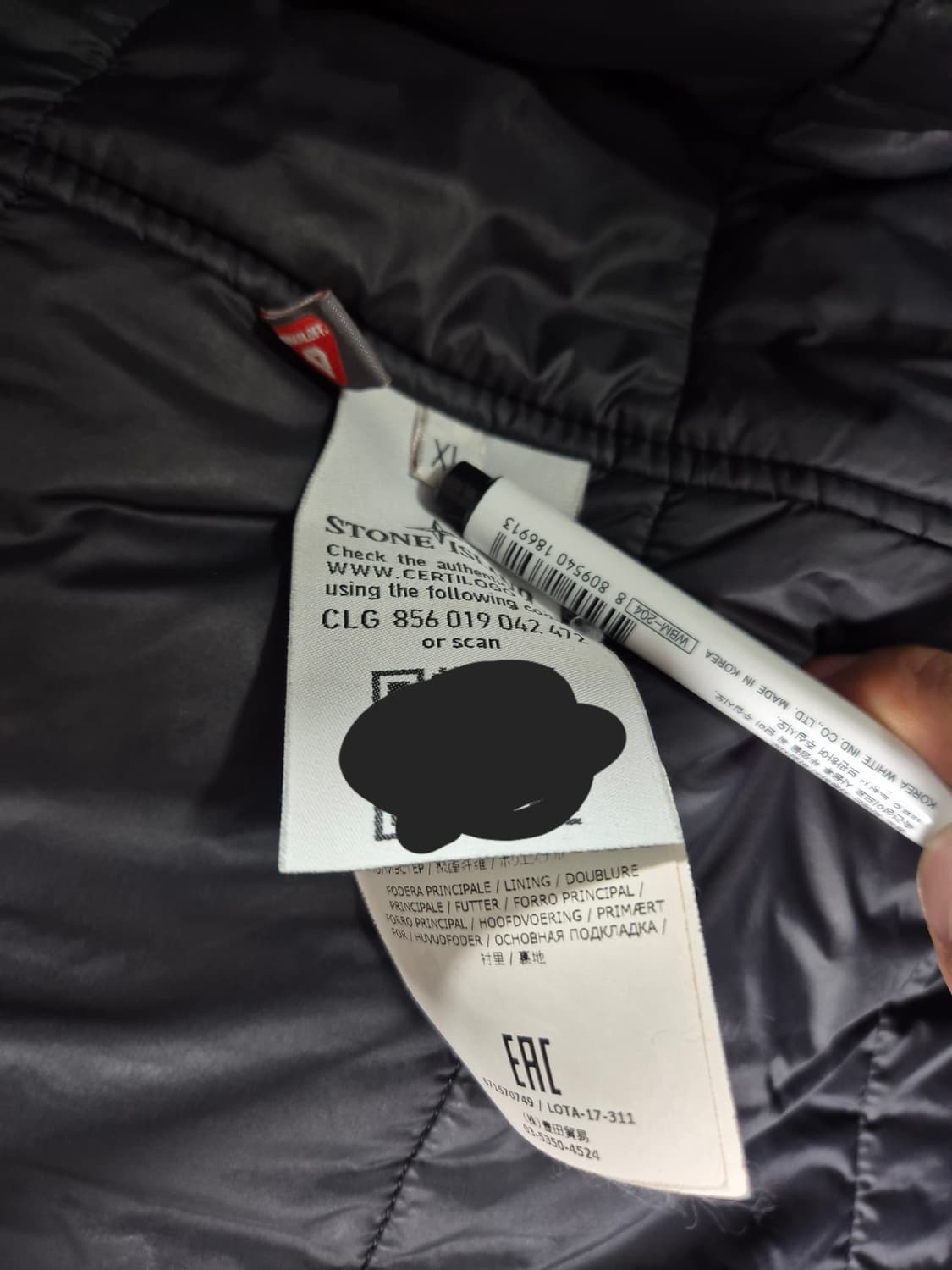 스톤아일랜드 다비드 TC 맥 코트 XL(105-110) 상품이미지6