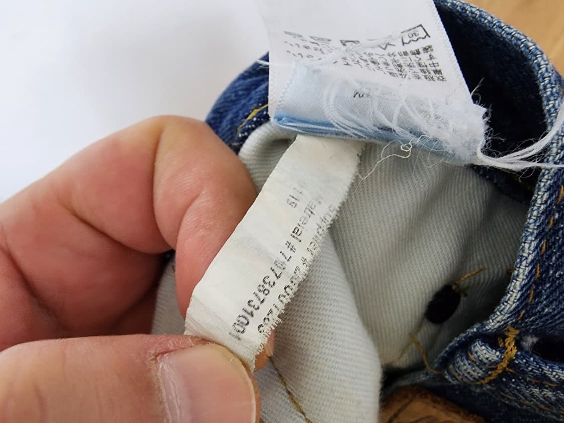 (34)폴로 빈티지 데미지 워싱 데님 팬츠  상품이미지9