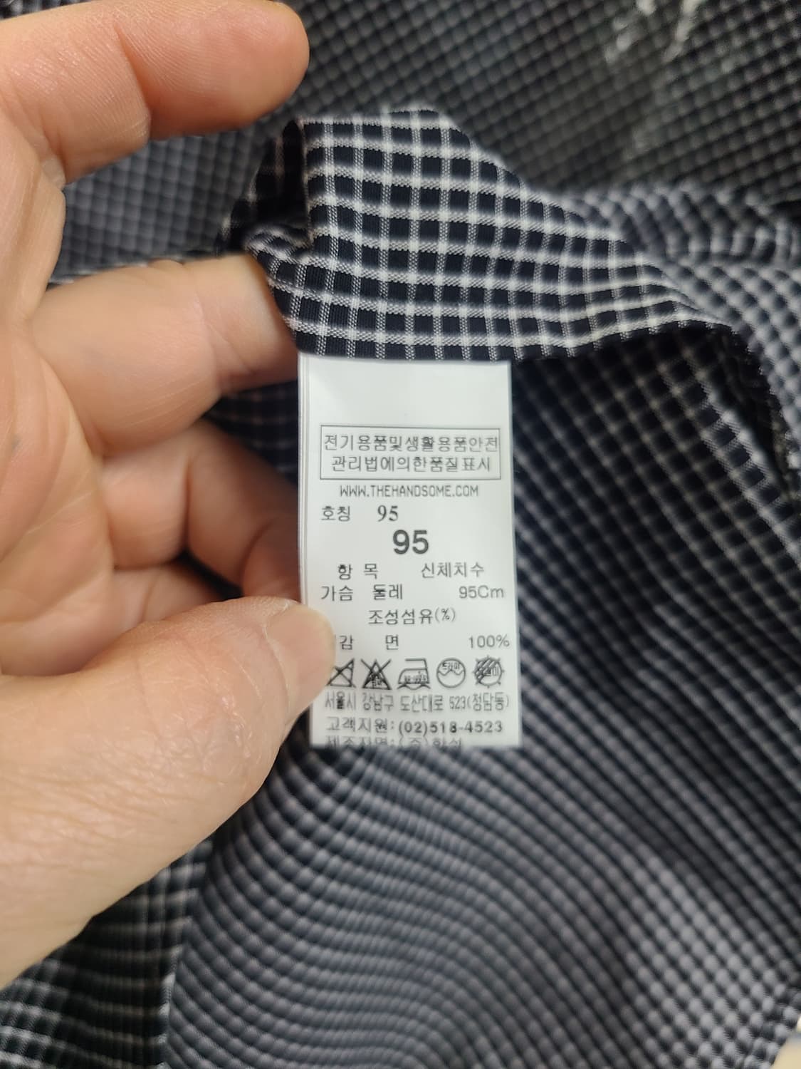 시스템옴므 체크 반팔셔츠  상품이미지6