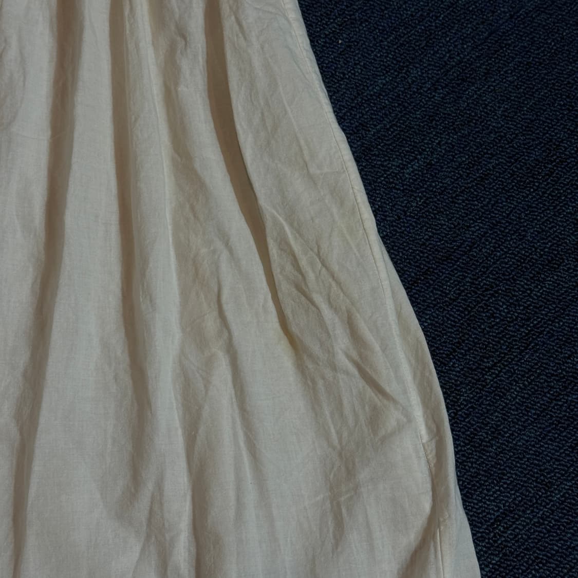 모리걸 화이트 프릴 롱 원피스 상품이미지3