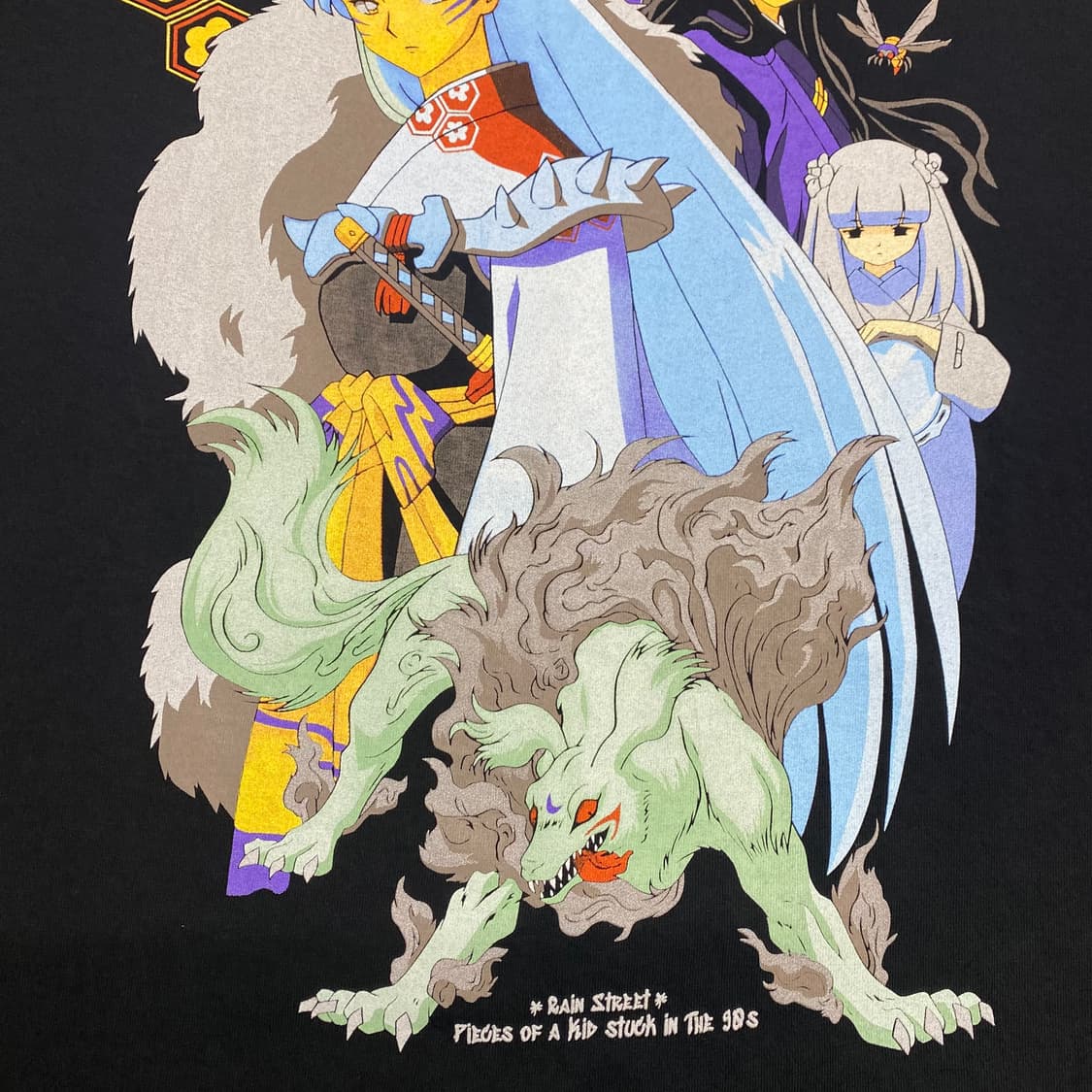 이누야샤 부틀렉 애니메이션 티셔츠 상품이미지5