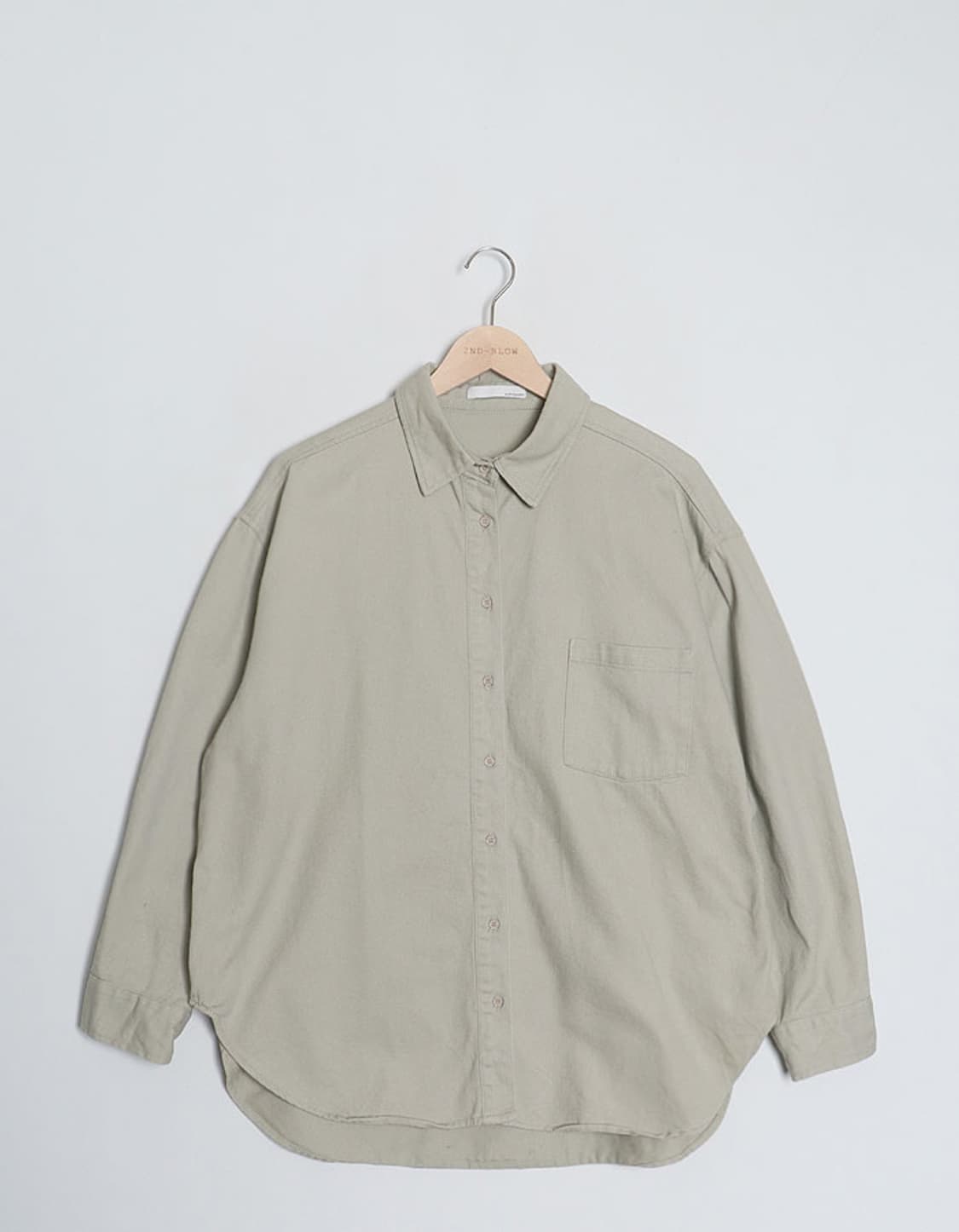 AUNT MARIE'S Twill Over Shirts 상품이미지1
