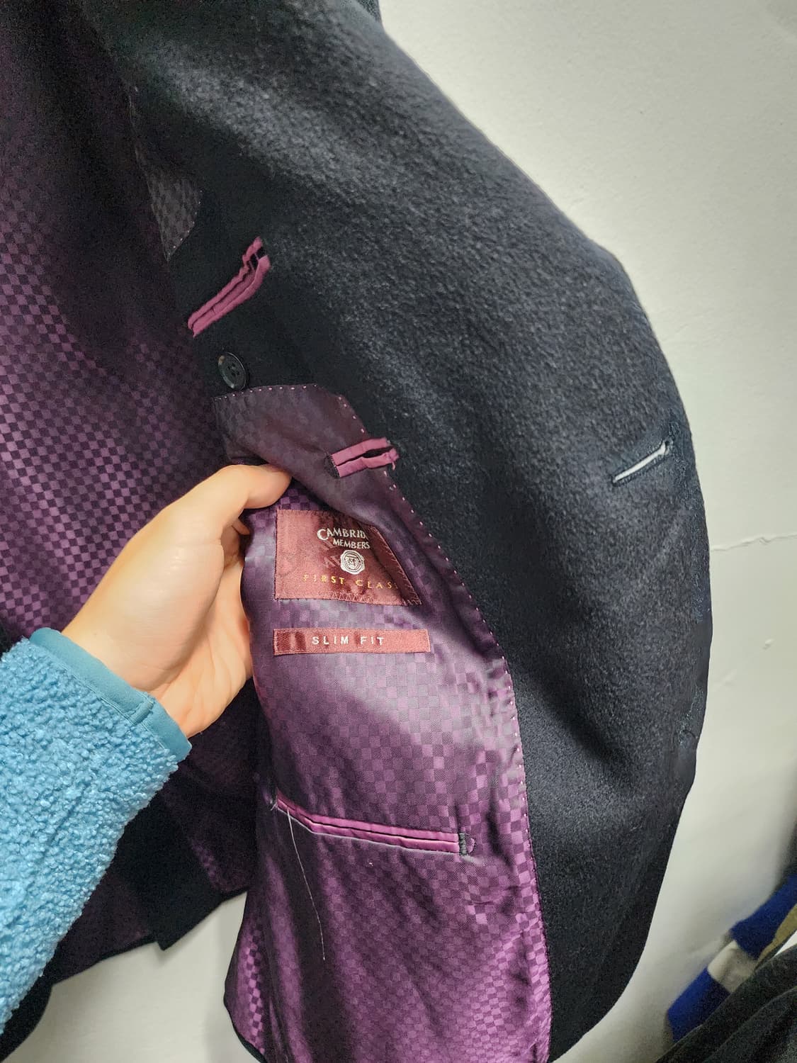 캠브리지 캐시미어 블레이저 상품이미지4