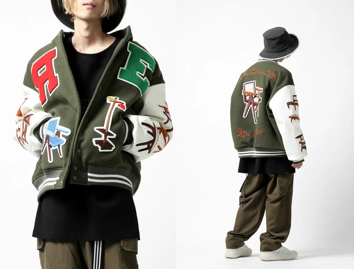 레디메이드 체어 바시티 자켓 사이즈 3 상품이미지1