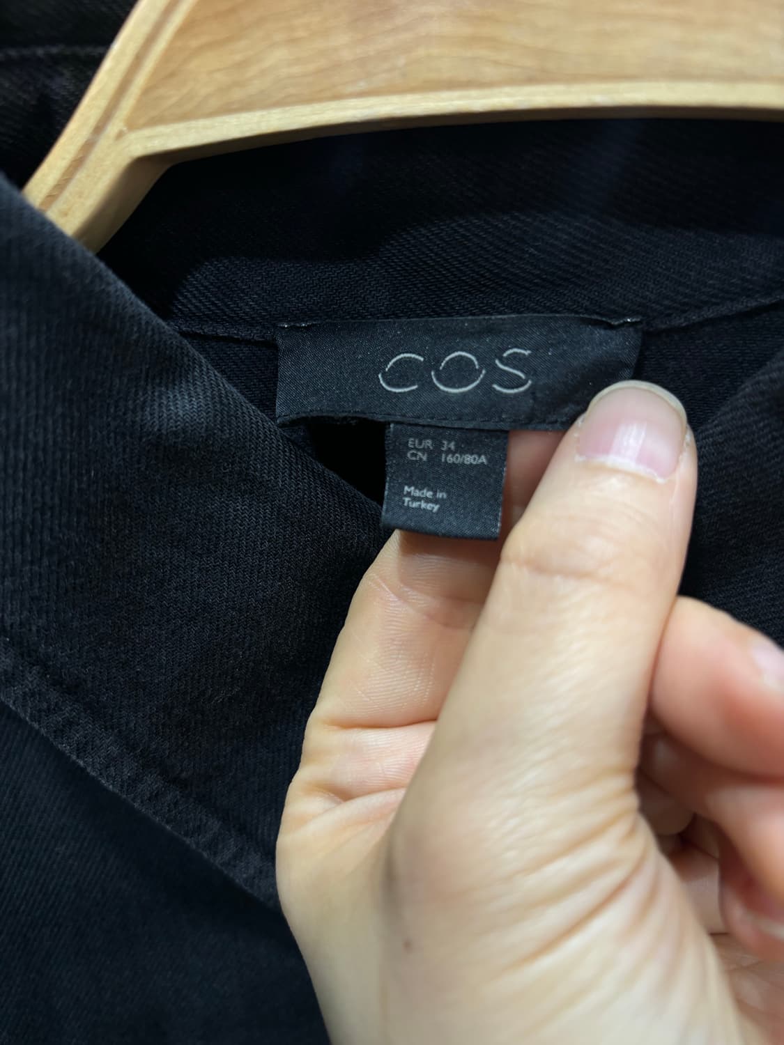 COS 코스 워시드 면데님 셔츠 롱원피스 상품이미지5