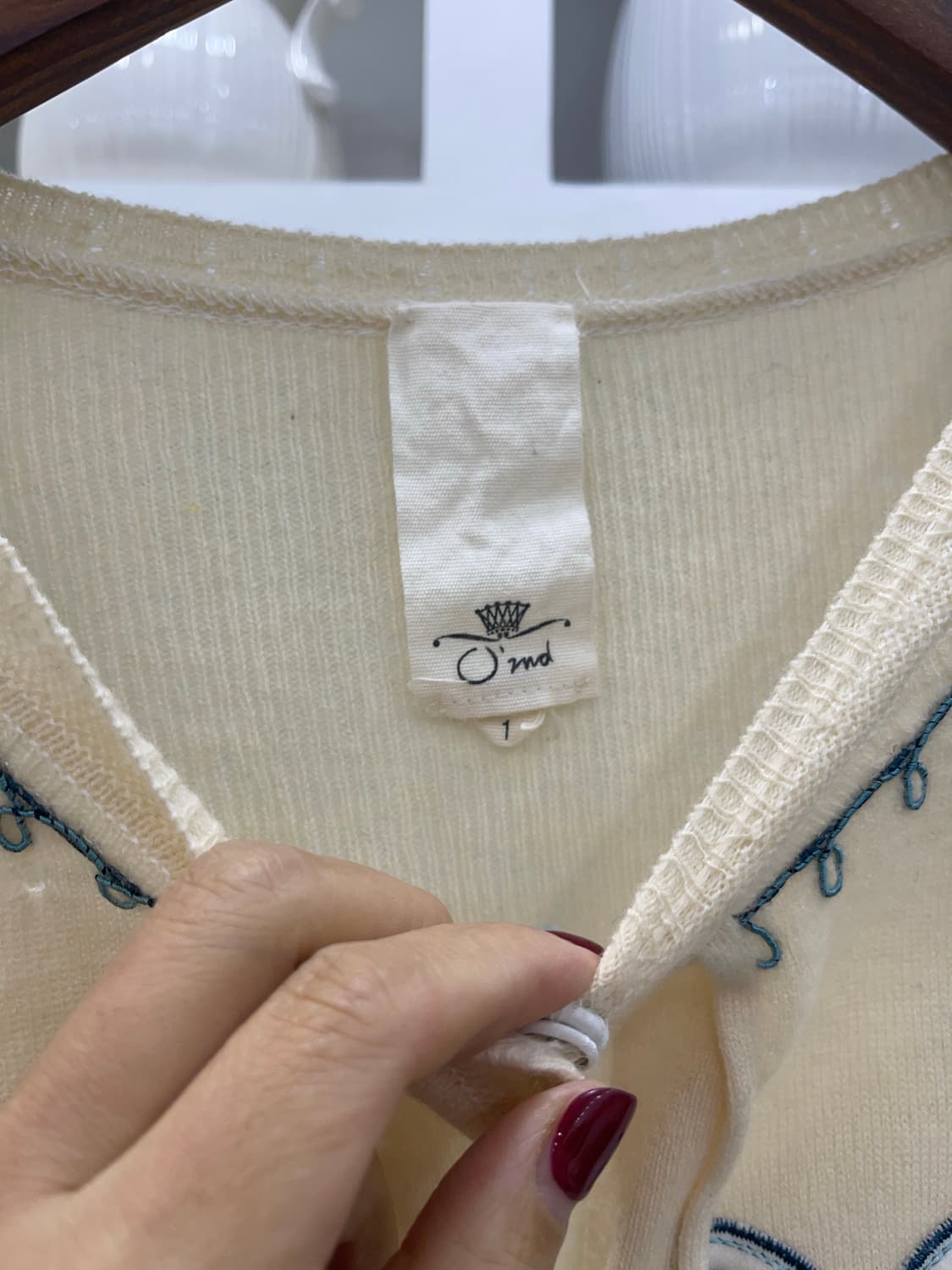 오즈세컨 가디건 상품이미지8