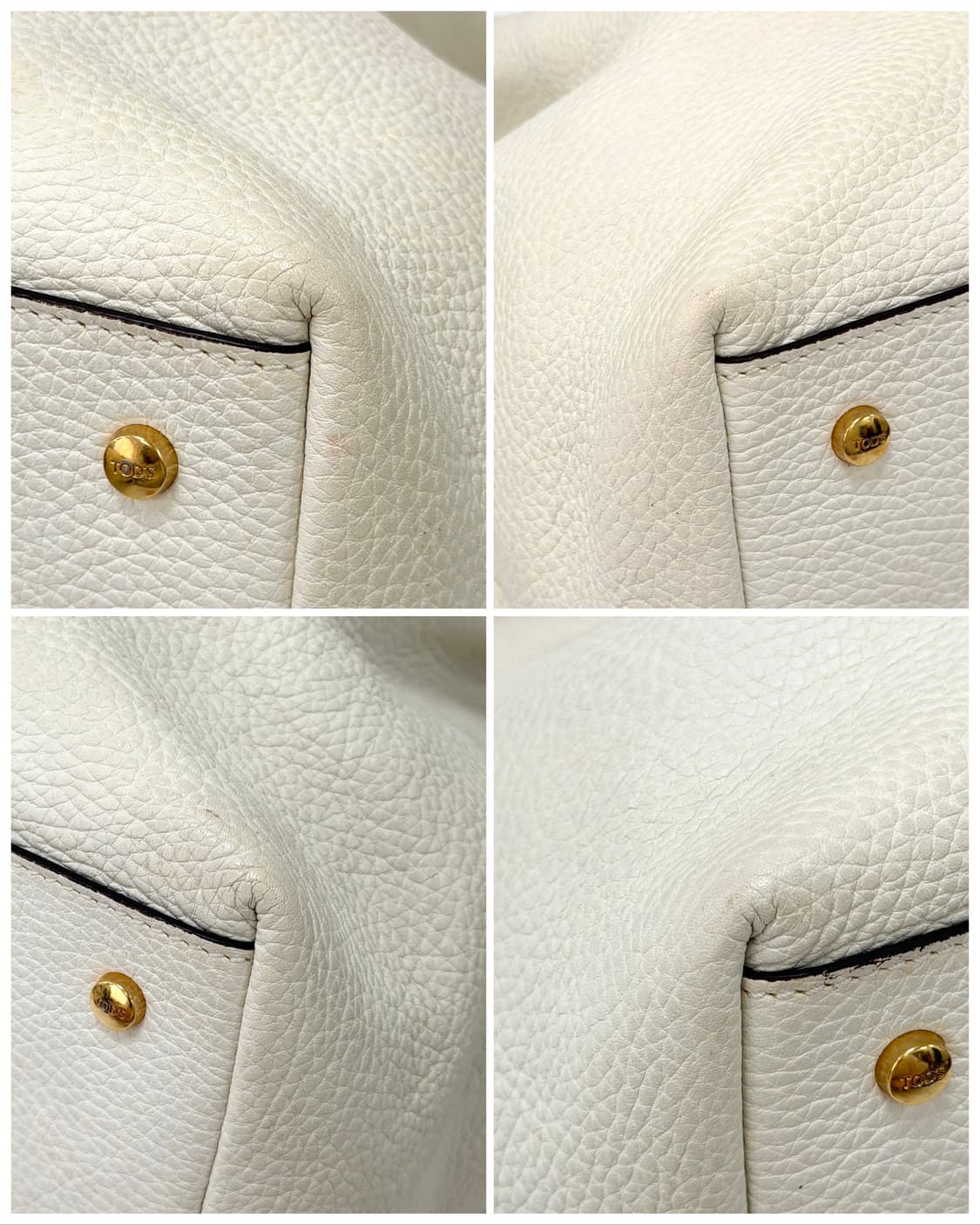 토즈 페블 레더 플라워 태슬 체인 숄더백 상품이미지8