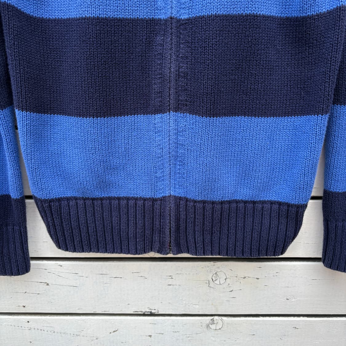 Polo 폴로 스트라이프 니트 집업 상품이미지4