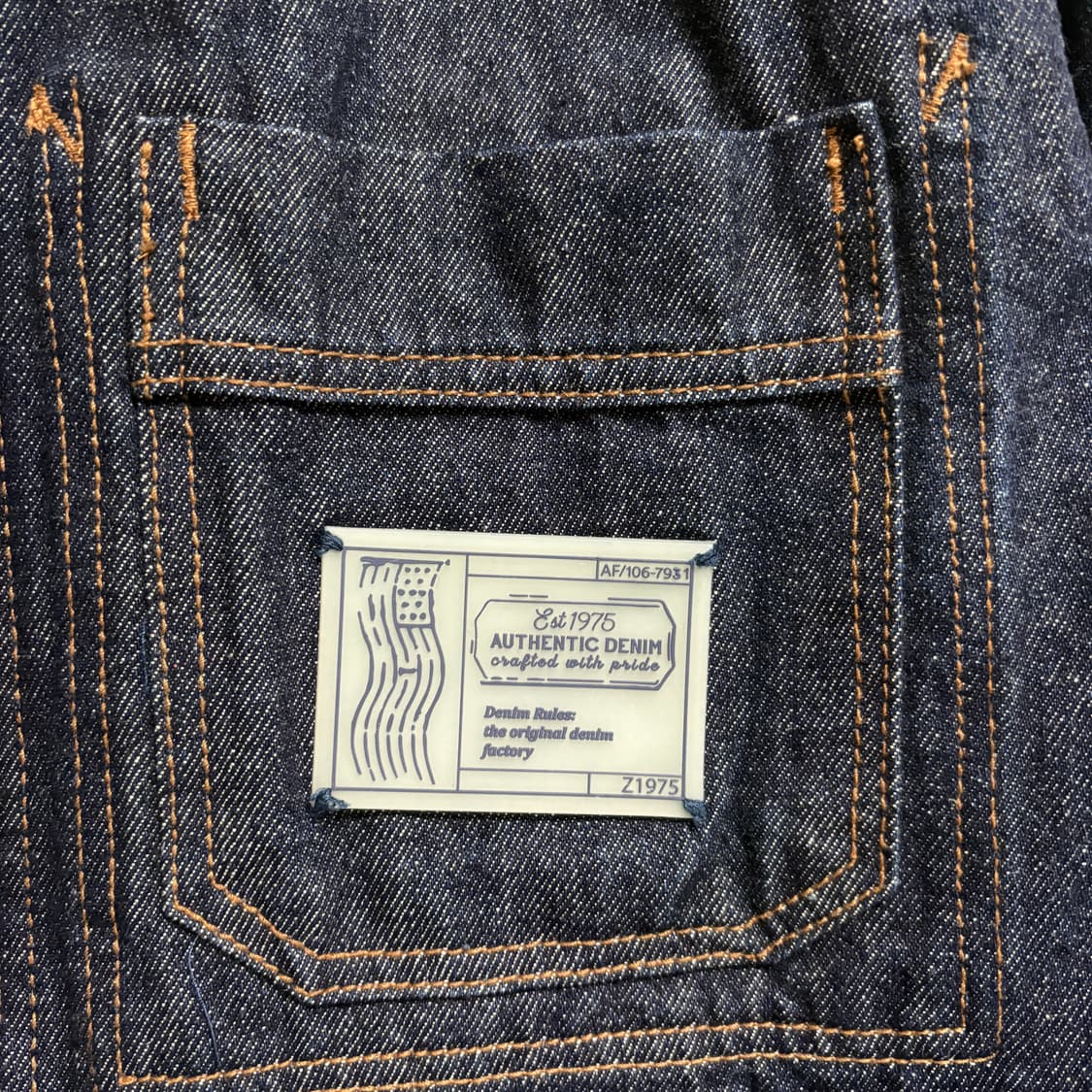 자라 데님 초어자켓 / 진청, M 상품이미지6