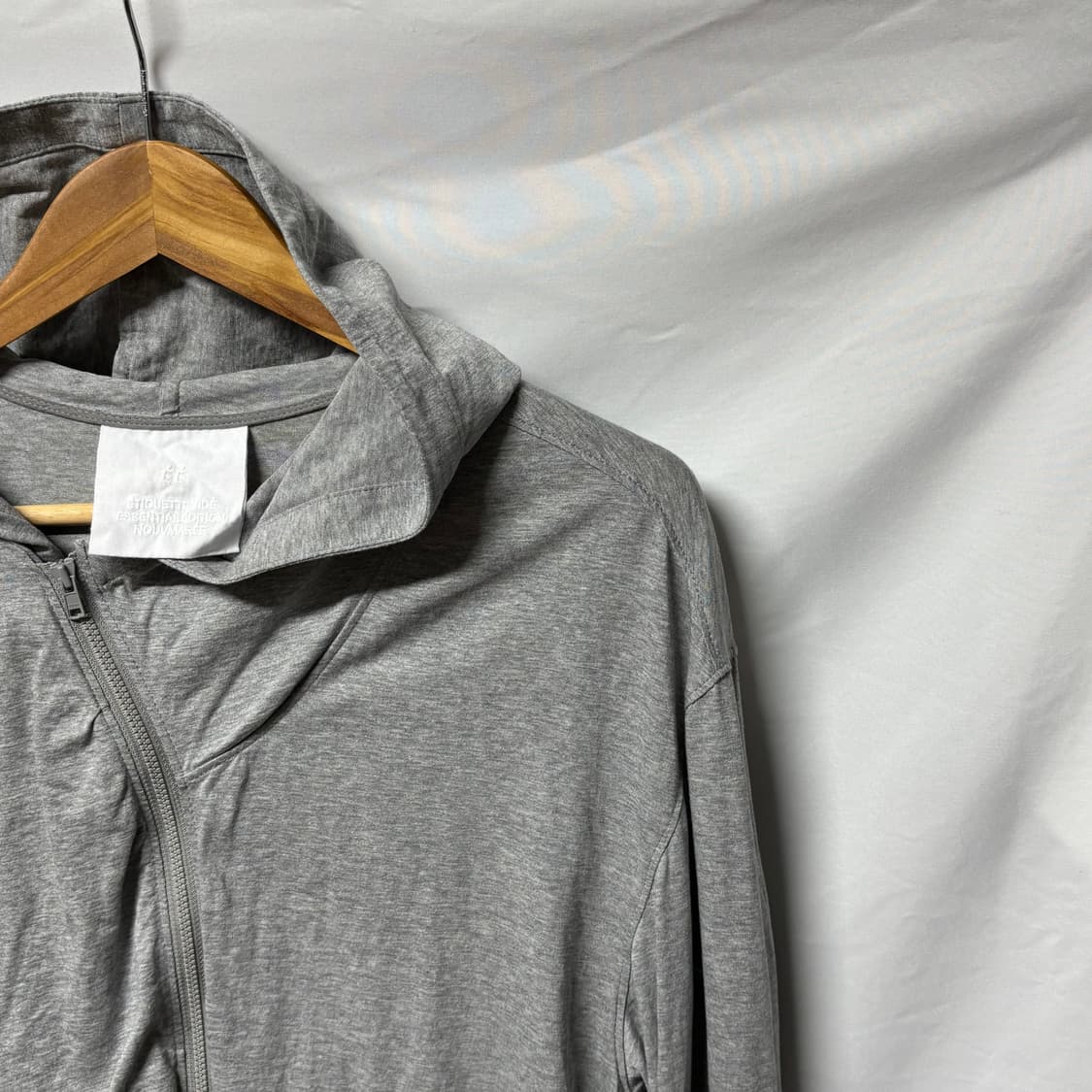 ee nouvmaree curved hoodie zip-up 상품이미지3