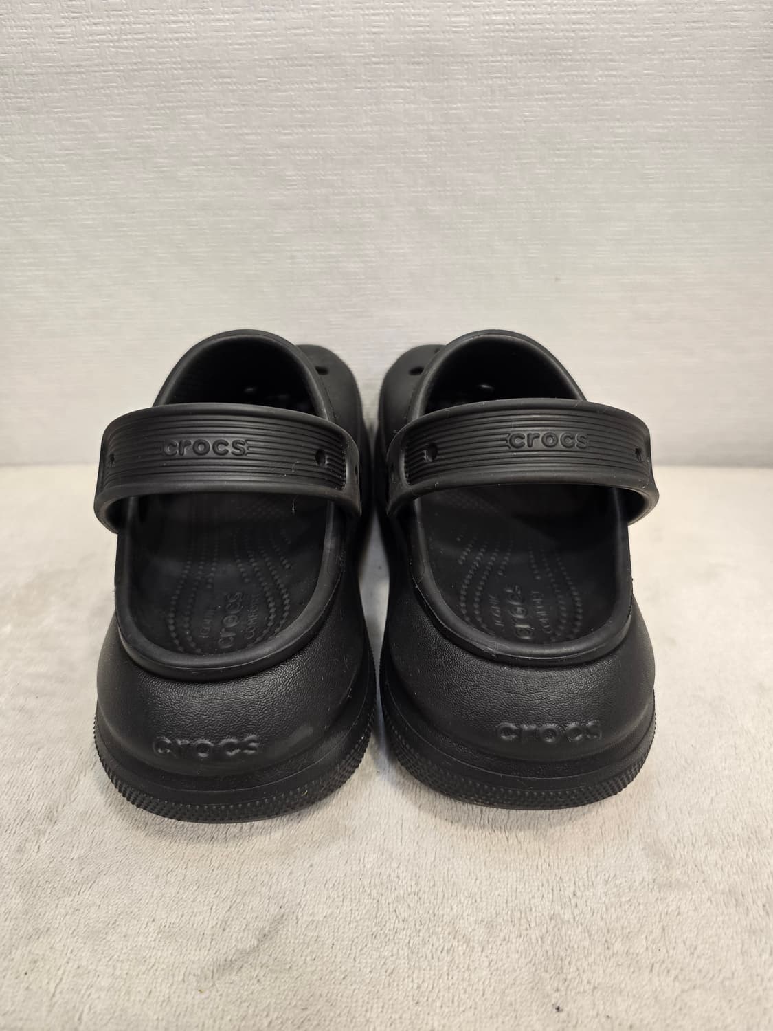 크록스 플랫폼 클로그 블랙 샌들 슬리퍼 230~235 상품이미지4
