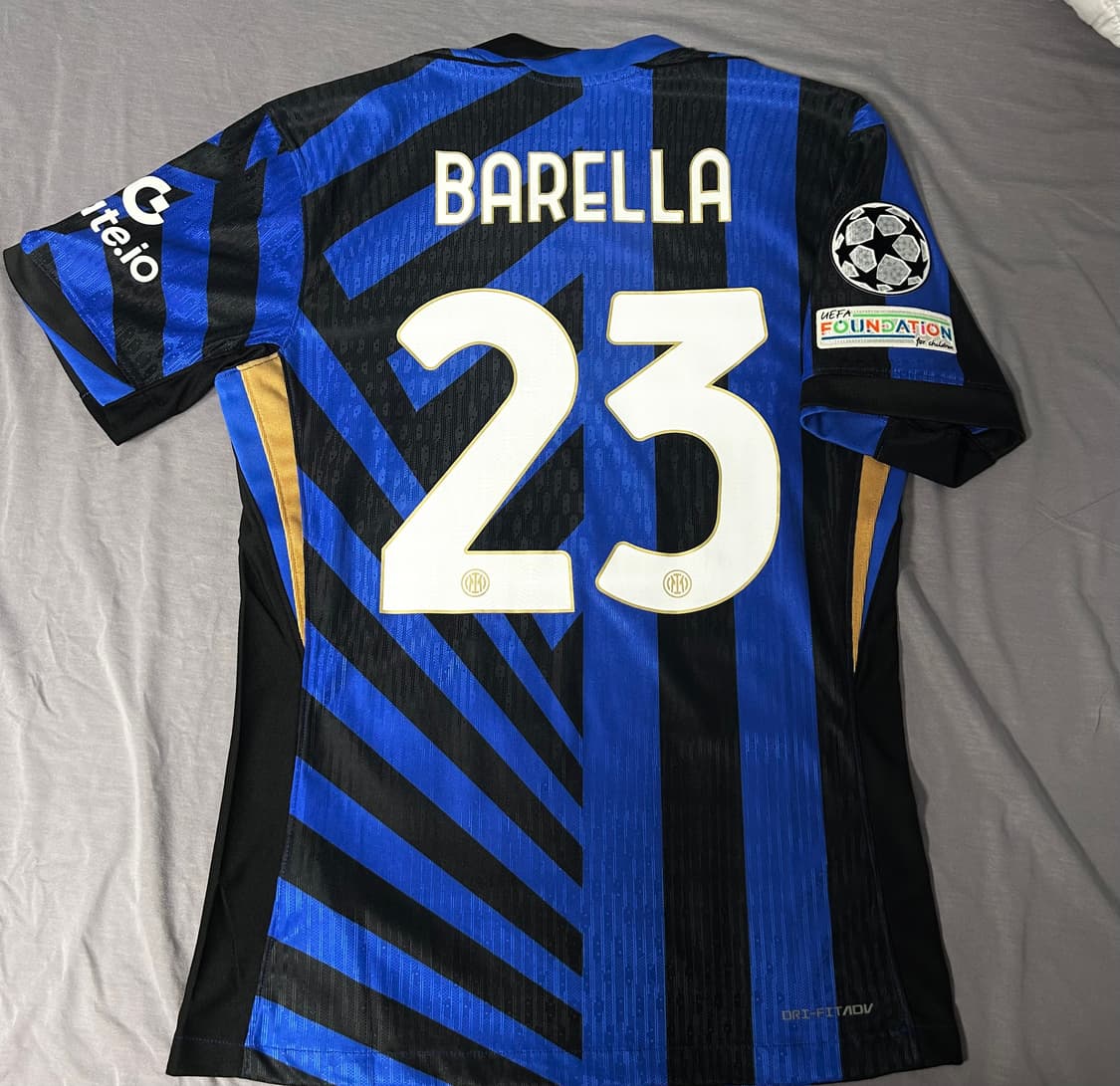 24-25 인터밀란 인테르 홈 어센틱 유니폼 상품이미지2