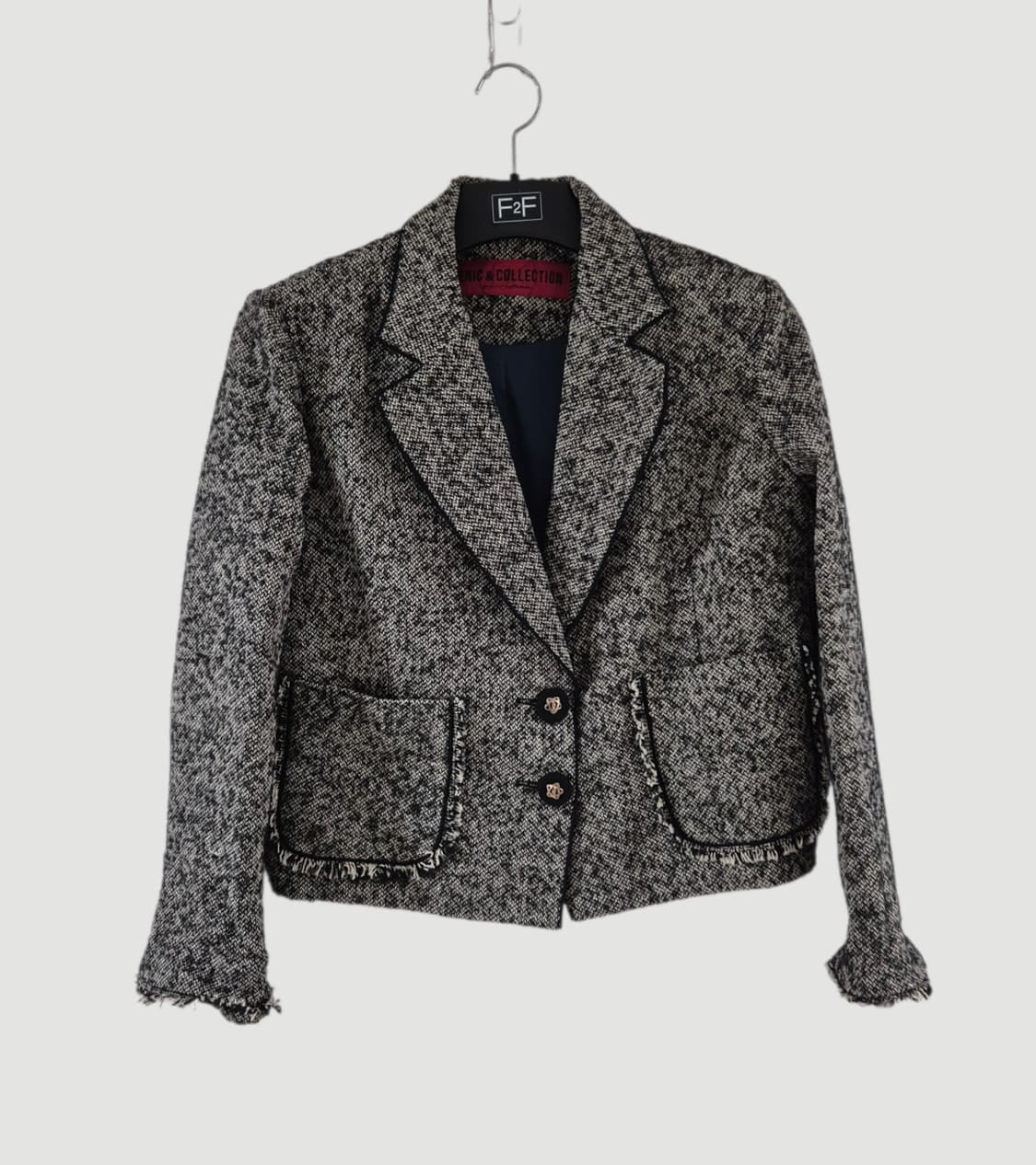 [66]르이앤 COLLECTION 여자 트위드 숏자켓 상품이미지1