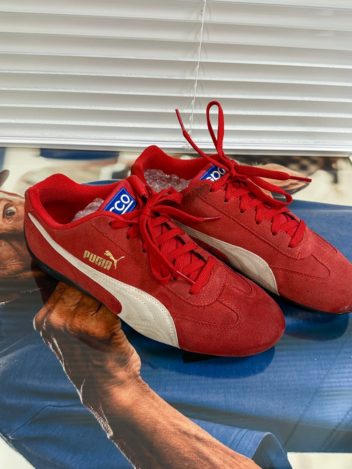 PUMA 푸마스피드캣 OG 레드 265 스니커즈 상품이미지1
