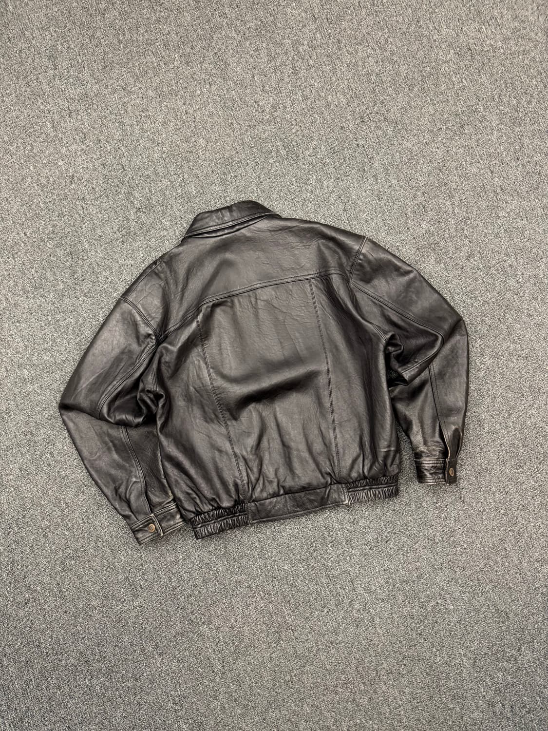 38)90’s M.Julian 빈티지 라이더 가죽 레더자켓 상품이미지5