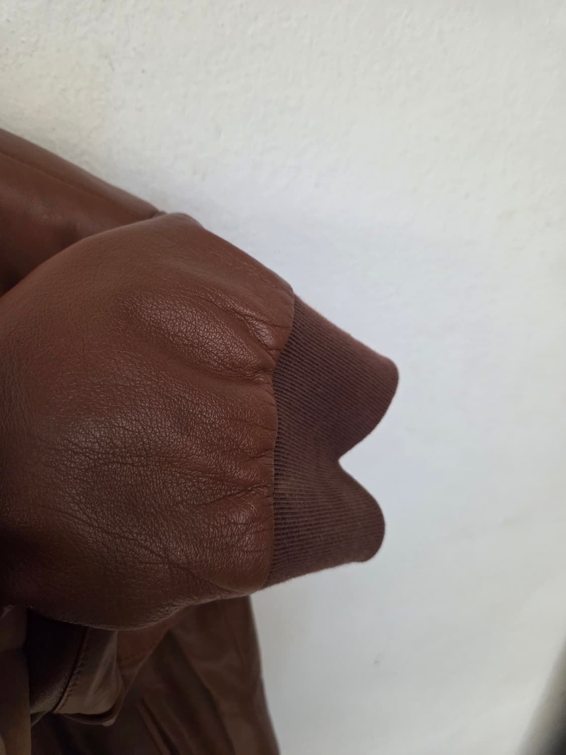 ROBO TREND 가죽 MA-1 자켓 100 상품이미지7