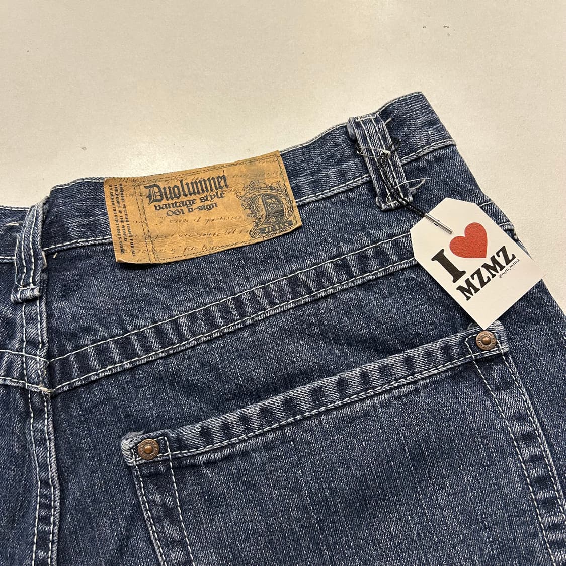 [XL] 돌체앤가바나 빈티지 D&G 데님 버뮤다 반바지 A849 상품이미지9