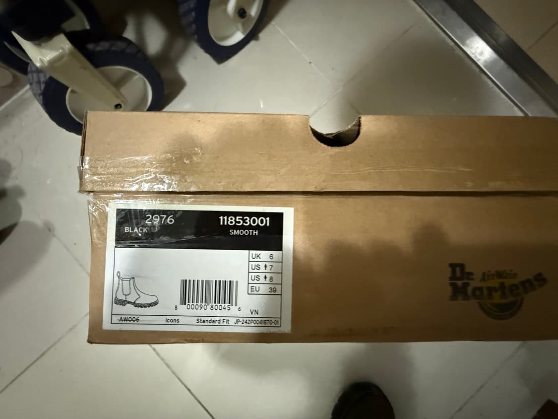 닥터마틴 2976 첼시 블랙 스무스 UK6 250 상품이미지8