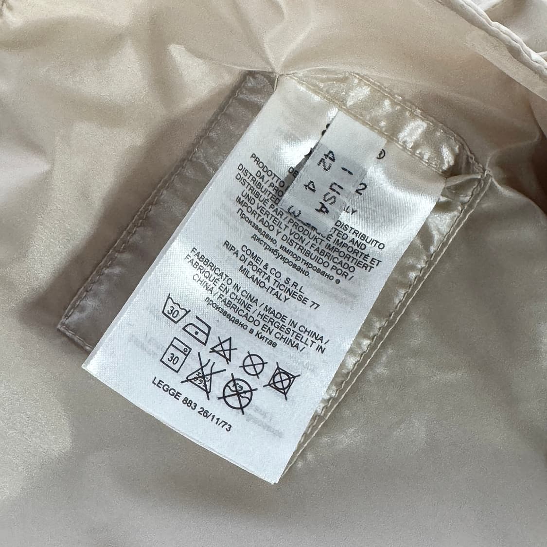 애드 add 글로시 롱 후드 자켓 코트 상품이미지3