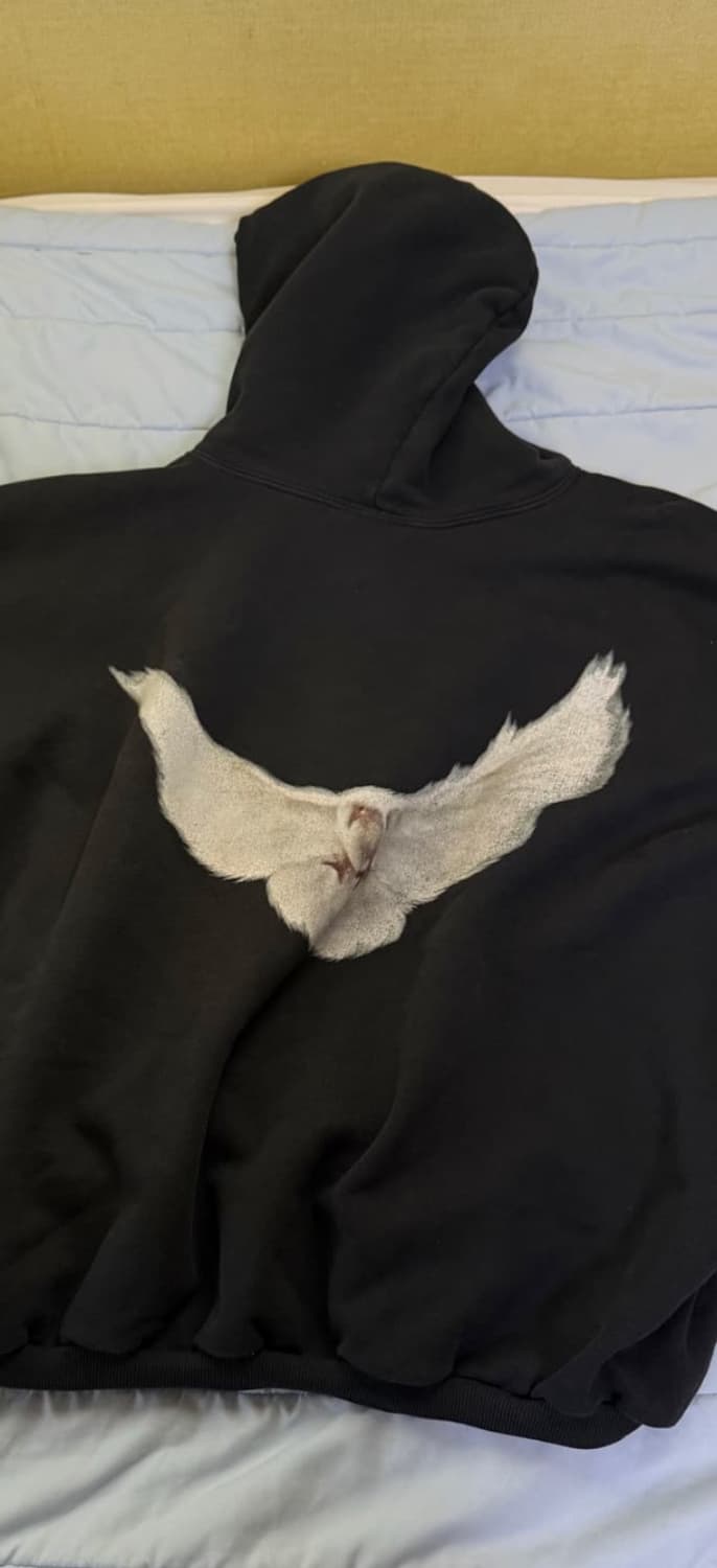 이지 갭 발렌시아가 도브 후드 블랙 xs 상품이미지2