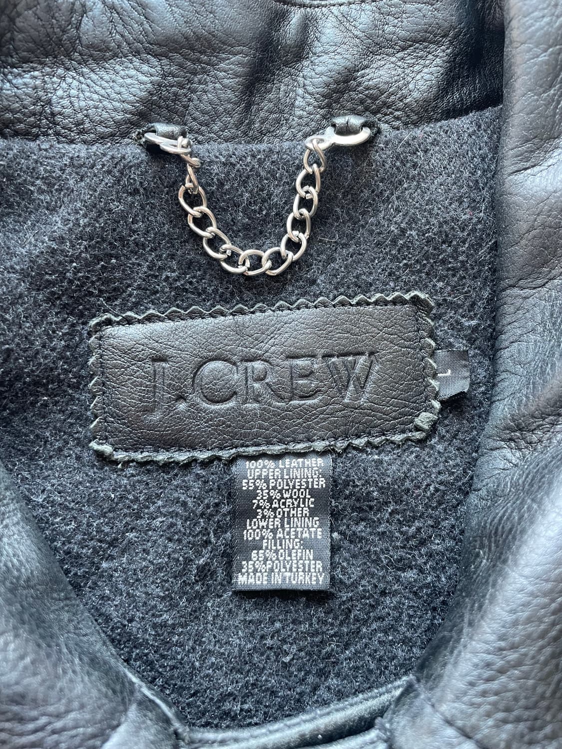 빈티지 제이크루 레더 카코트 상품이미지3