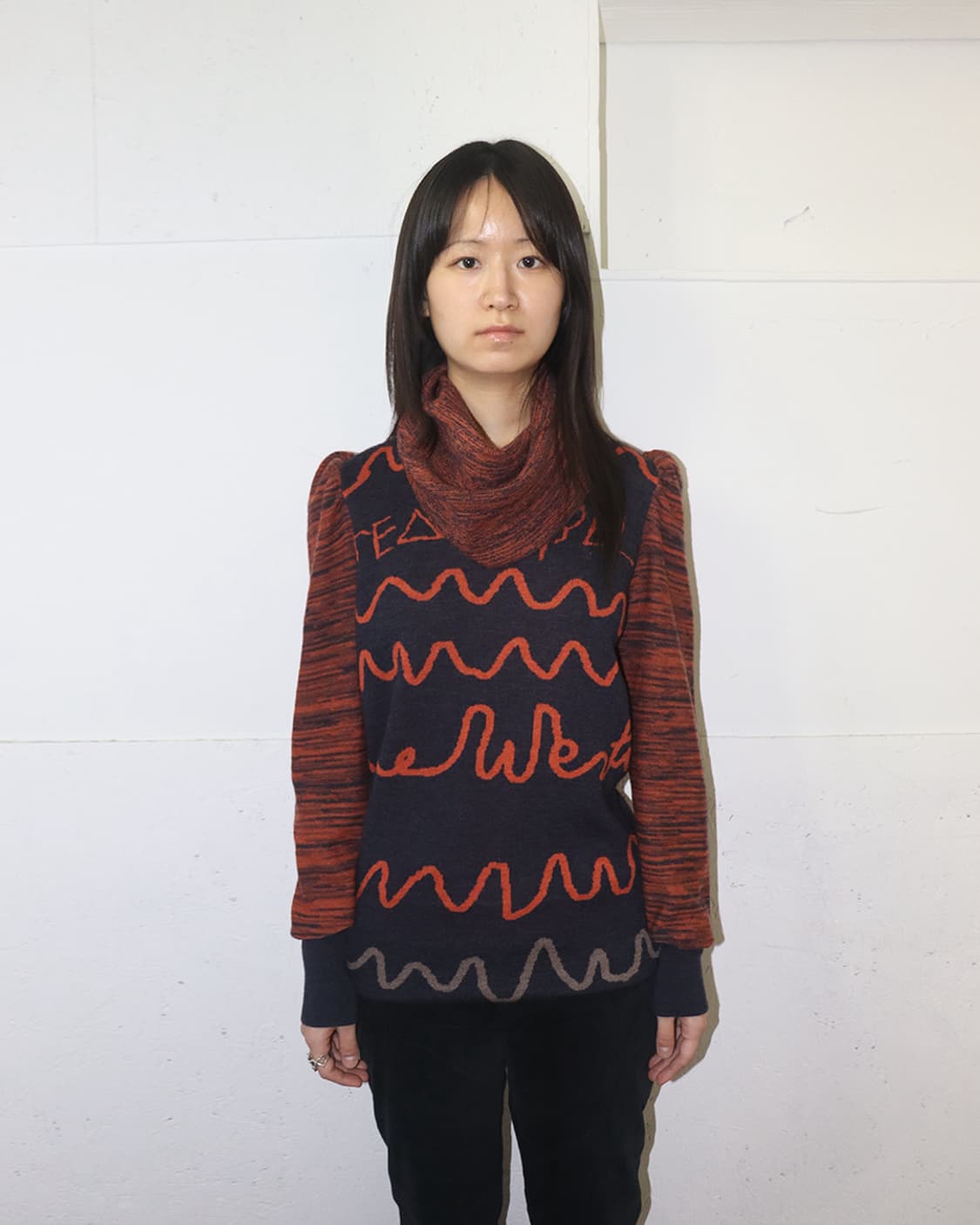 비비안 웨스트우드 레드 라벨 11AW 웨이트 터틀넥 니트 상품이미지1