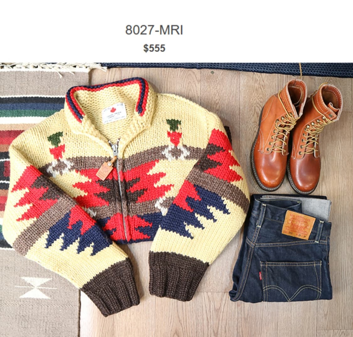 CANADIAN SWEATER  캐나디안 스웨터 컴파니 코위찬 스웨터
 상품이미지1