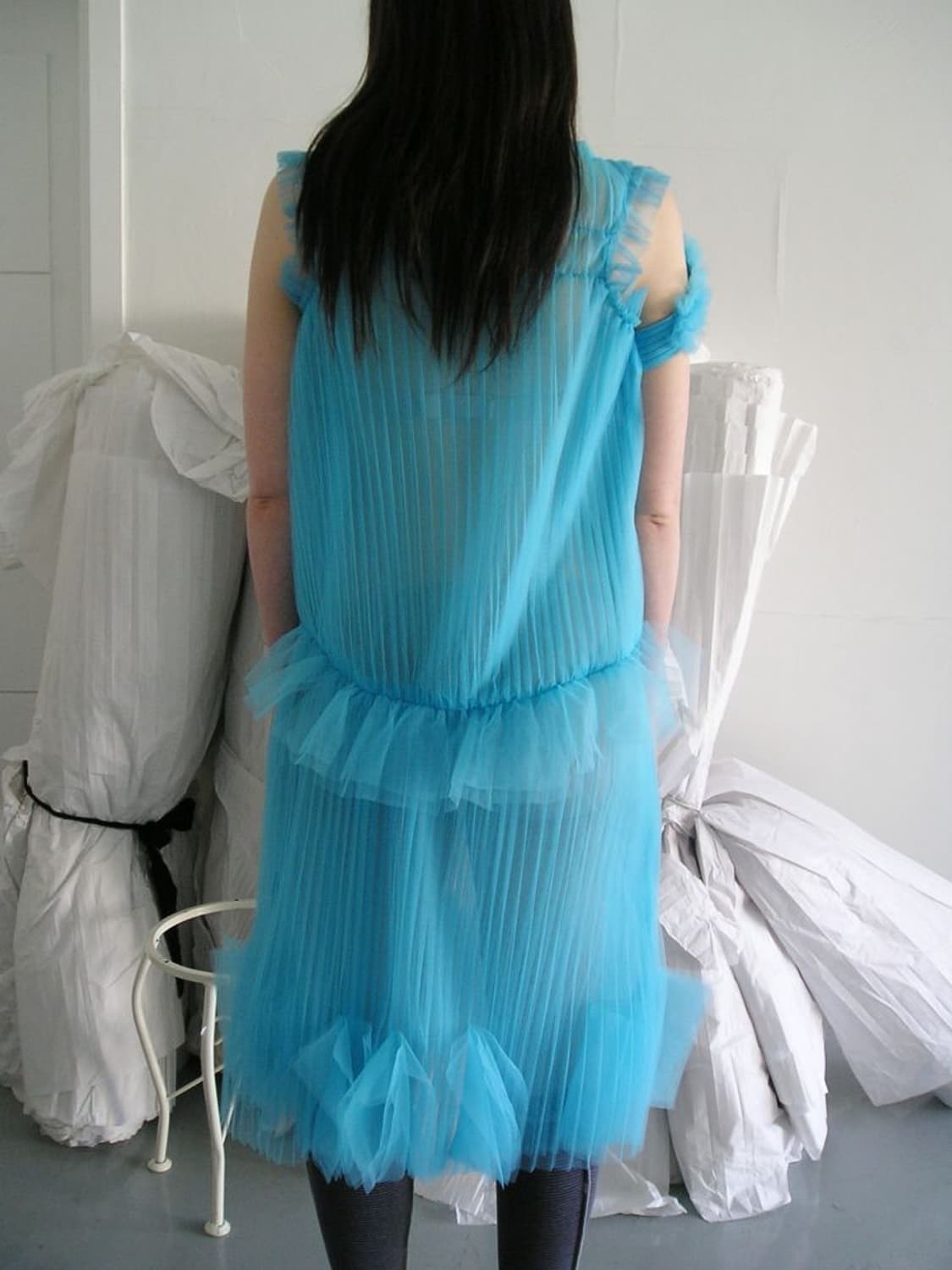 에옹쓰 2024 샤샤 드레스 원피스(아쿠아 블루) eonts SHASHA 상품이미지7