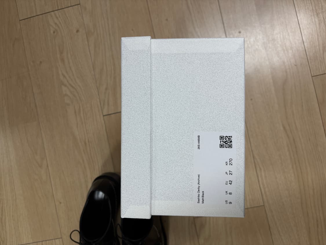 [270] 포스트 아카이브 팩션 사시코 더비 블랙 상품이미지7