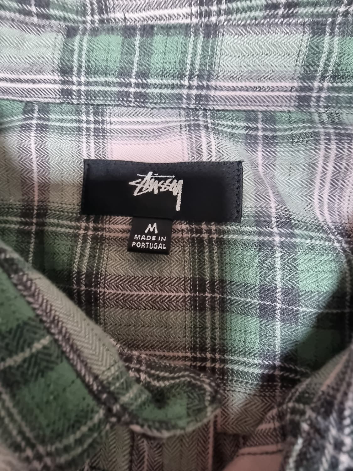 [M] 스투시 마크 플레이드 셔츠 상품이미지2