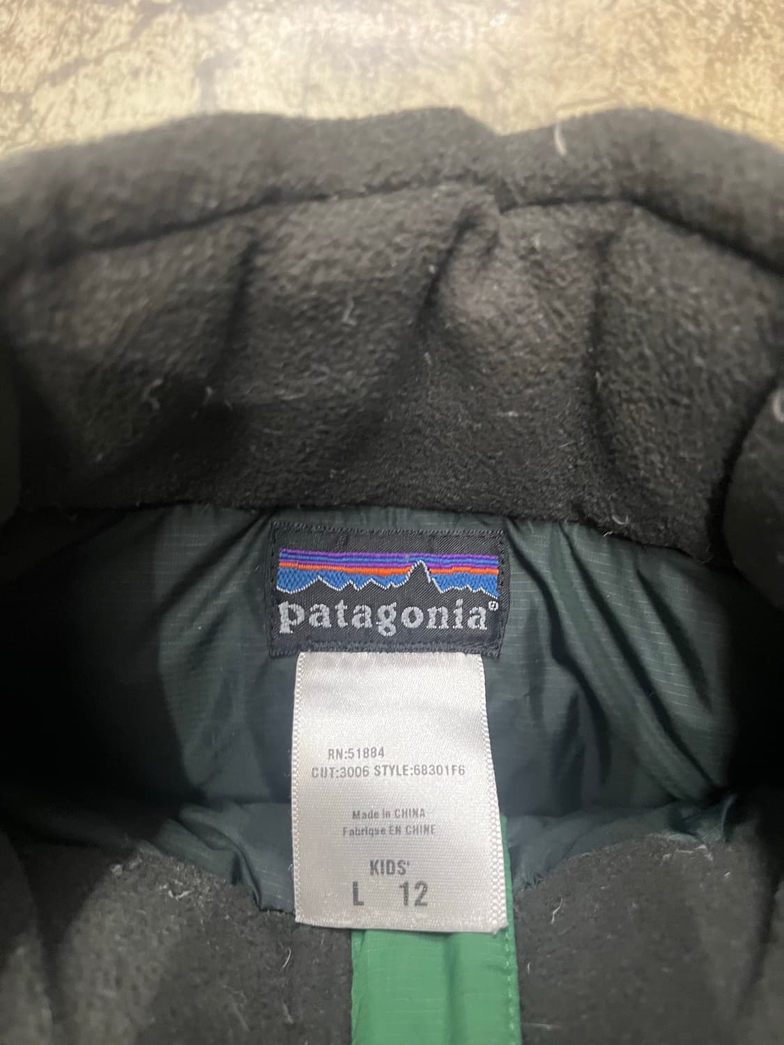 파타고니아 그린 패딩 자켓 상품이미지6