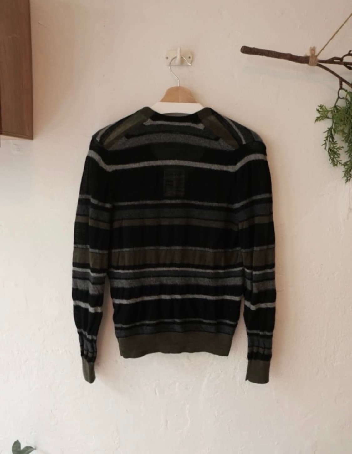 [M] 준야 와타나베 스트라이프 가디건 상품이미지3