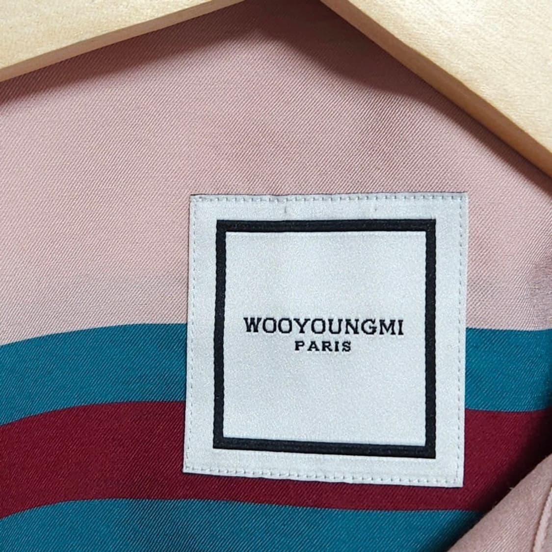 48)WOOYOUNGMI 우영미 스트라이프20ss 오버핏 셔츠 상품이미지8