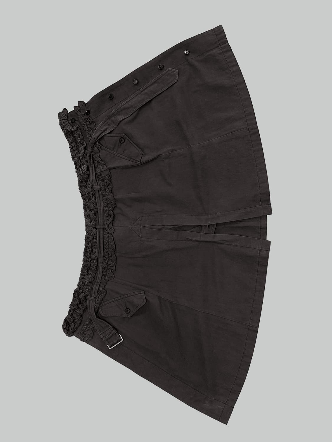 꼼데가르송 트리콧 프릴 스커트 상품이미지4