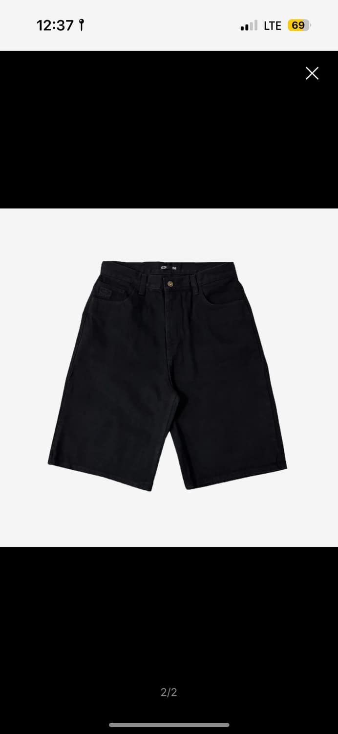 이알티알 버뮤다 팬츠 블랙 새상품 상품이미지2