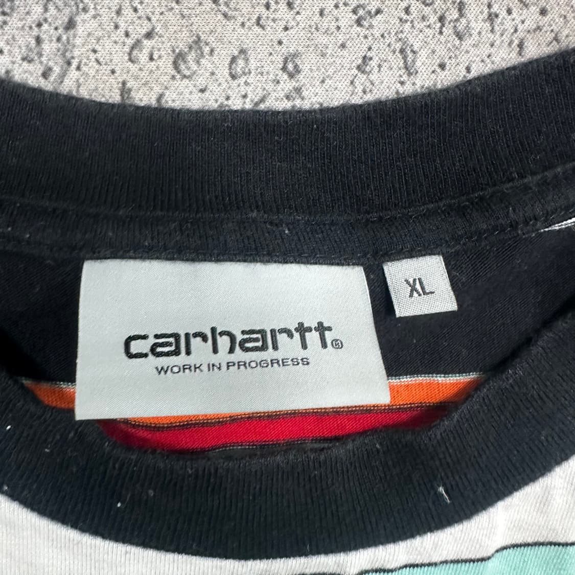 ✨ (바배) 칼하트 스트라이프 반팔티  상품이미지3