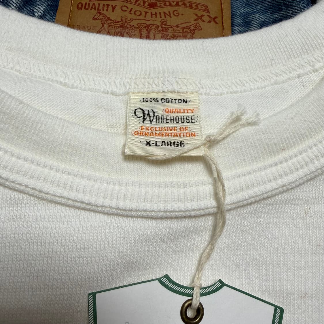 새제품 웨어하우스 4601 반팔 티셔츠 XL 상품이미지3