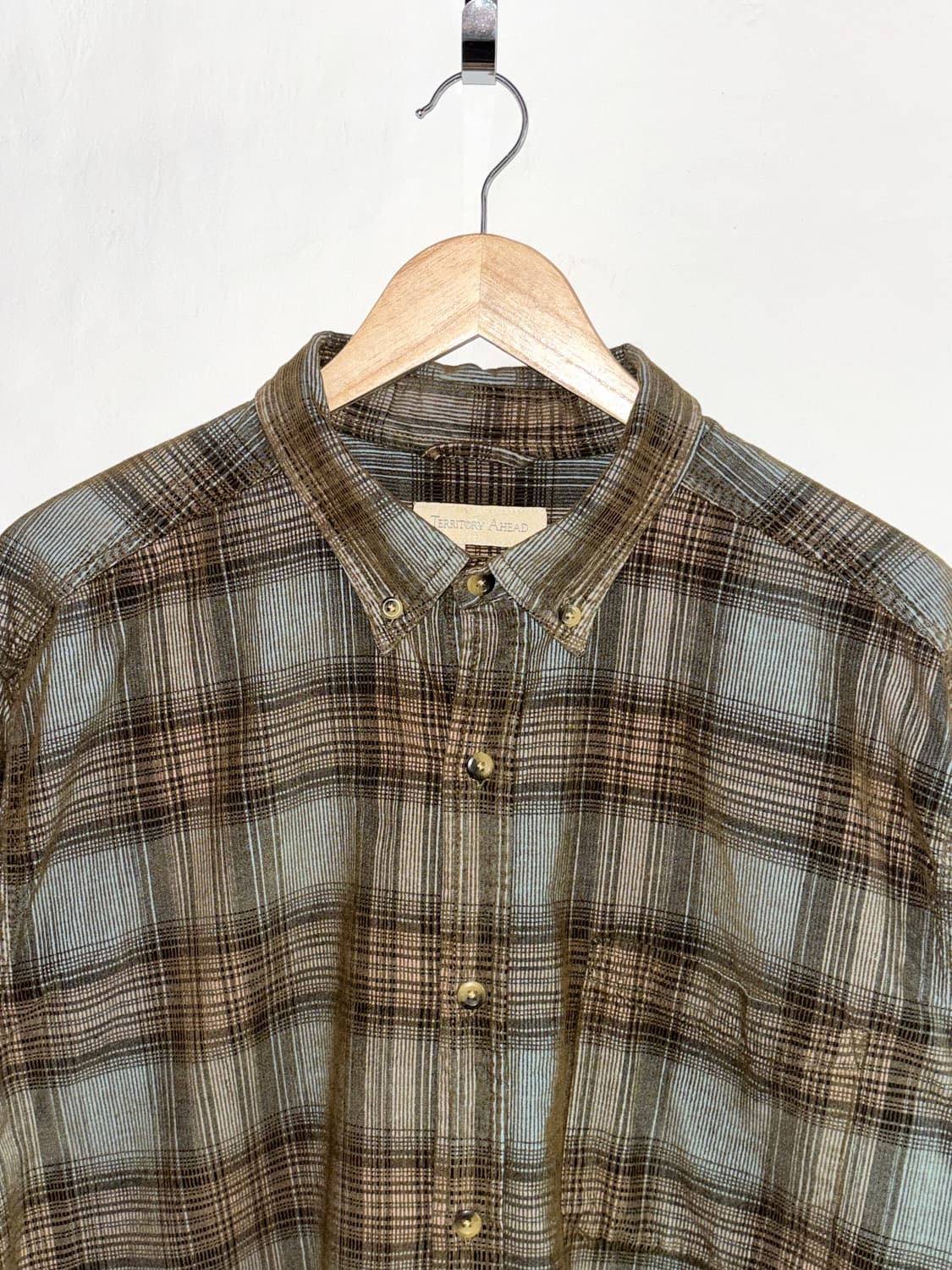 Territory Ahead 골덴 체크 셔츠 상품이미지2