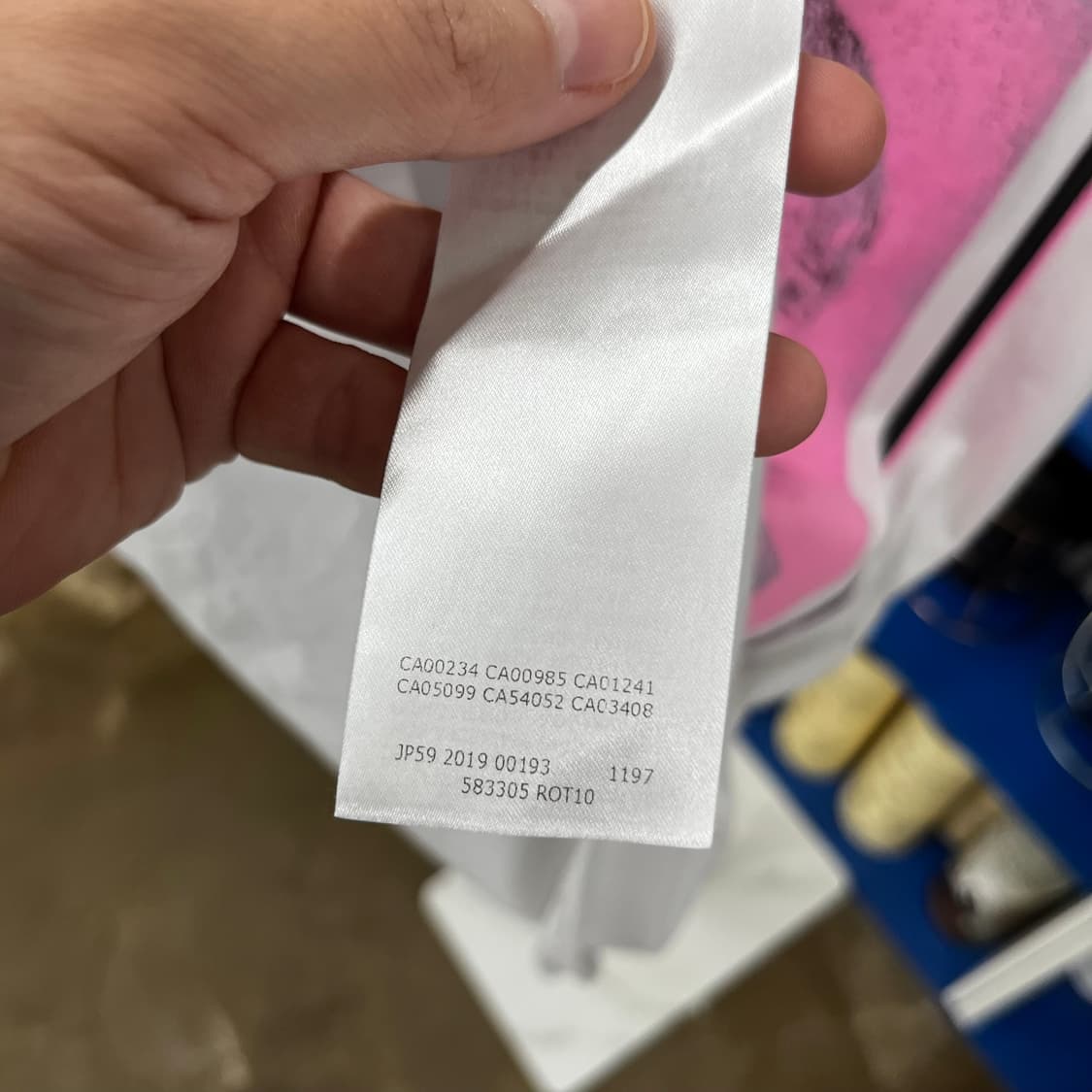 알렉산더맥퀸 프린팅 반팔 티셔츠 S 상품이미지5