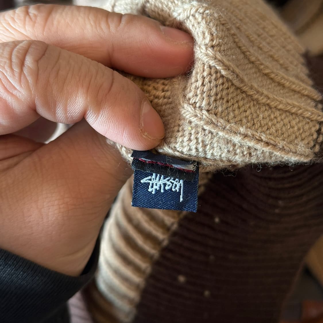 90 ~ 00S 올드 스투시 니트 집업 상품이미지8