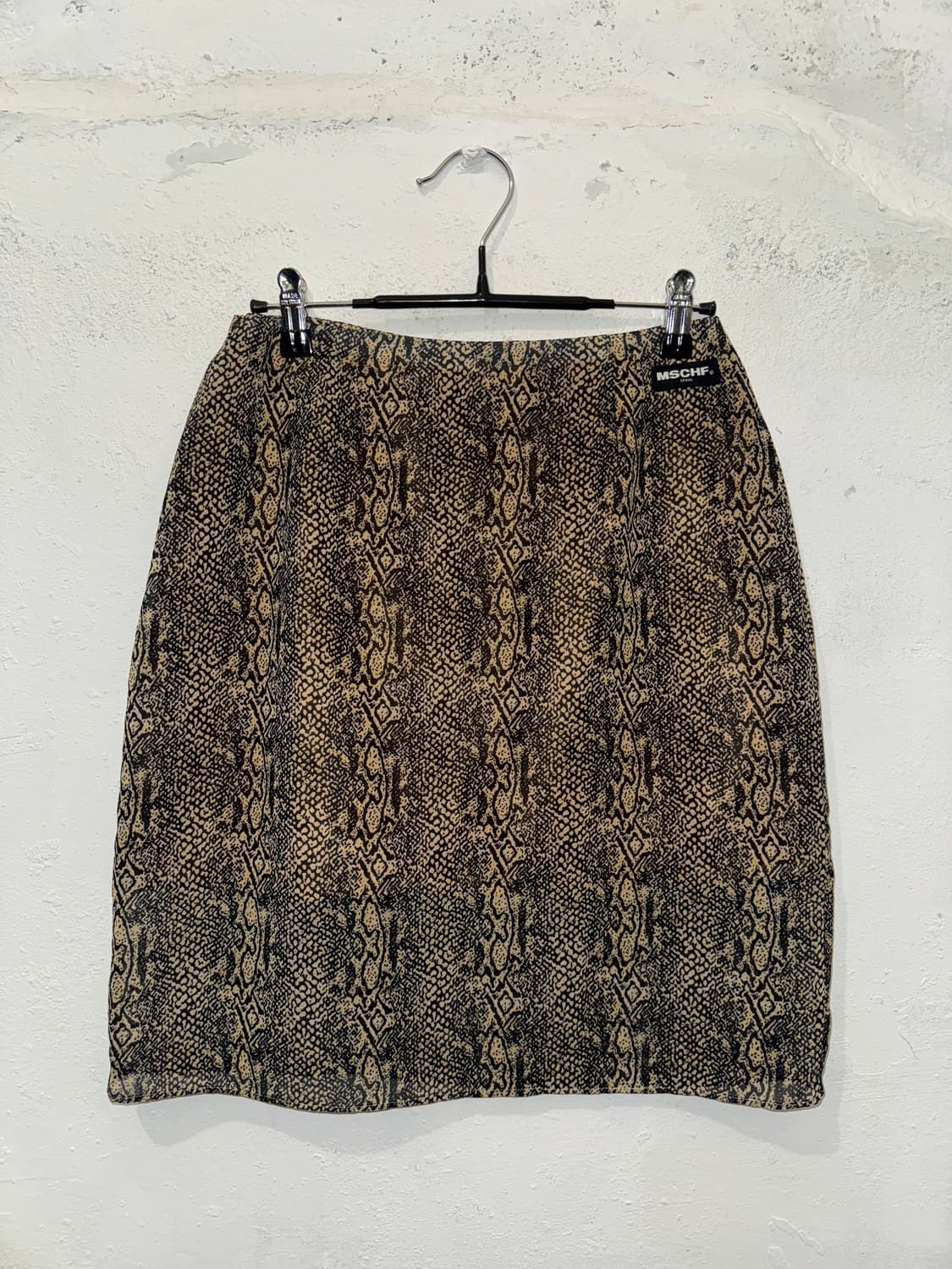 MSCHF 미스치프 쉬폰 레이어드 스커트 파이톤M 상품이미지1