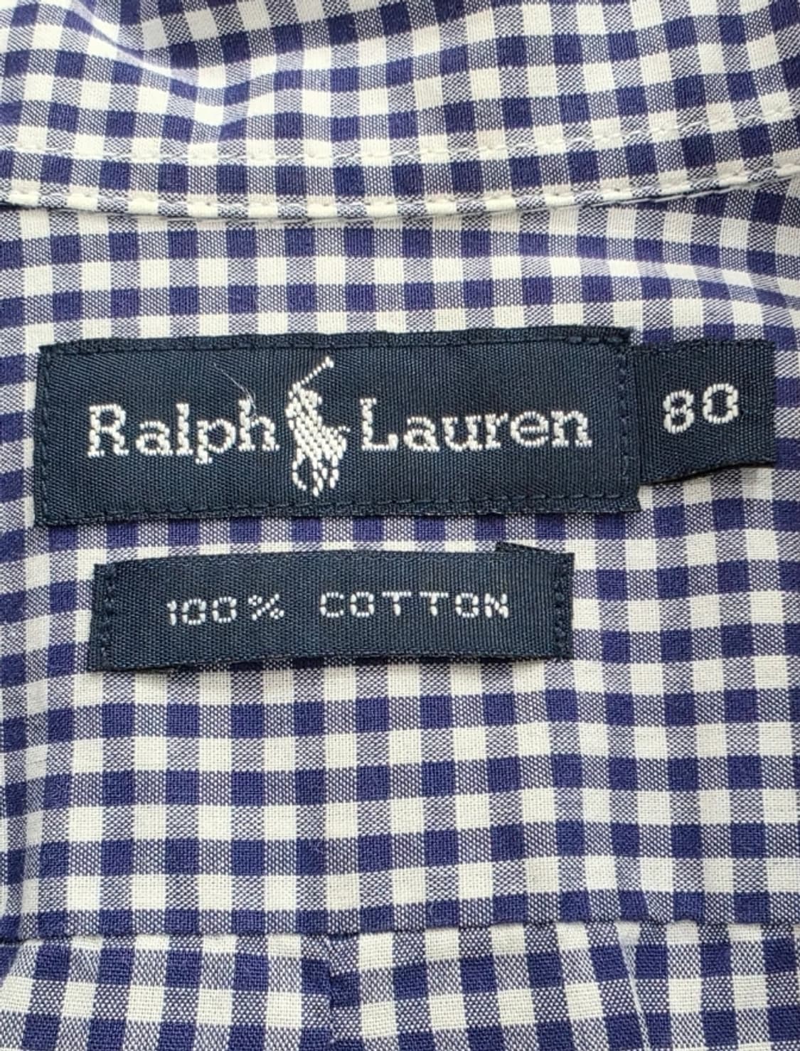 폴로 랄프로렌 체크 셔츠 블루 95 상품이미지6