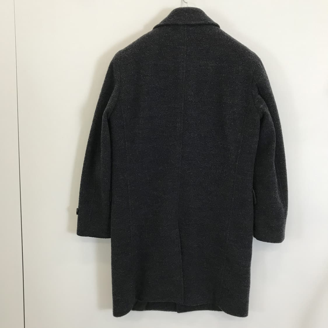 유니클로 차콜 울 싱글모직코트 [M사이즈] 상품이미지3