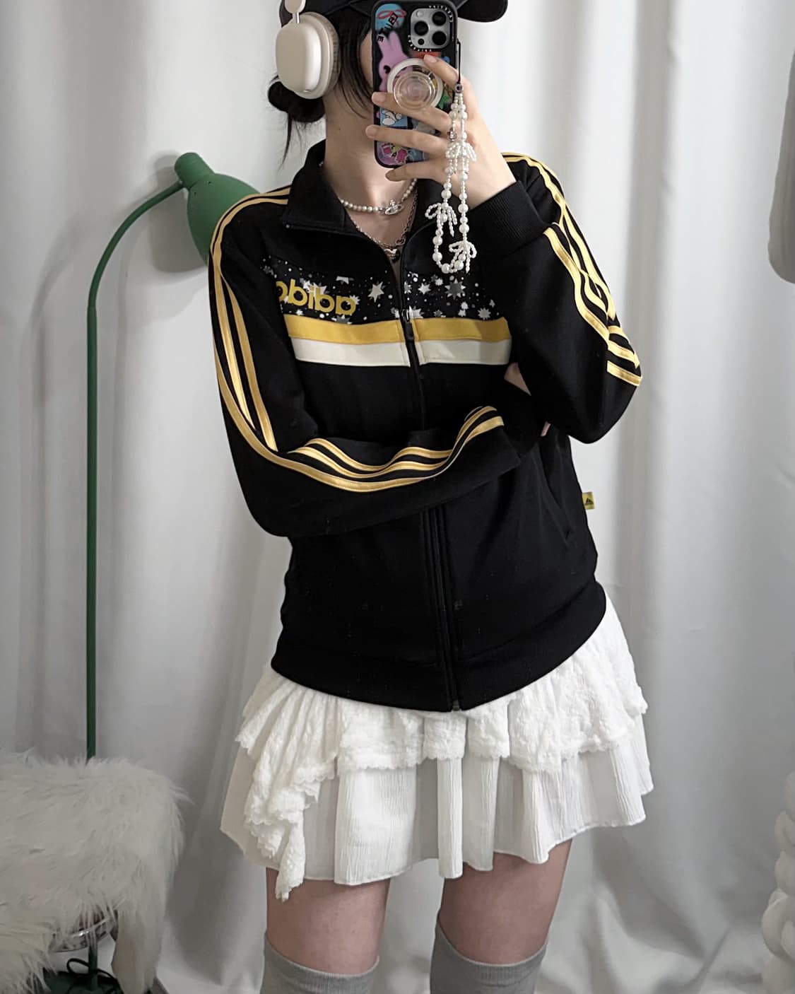 아디다스 블랙 & 옐로우 스타 져지 상품이미지2