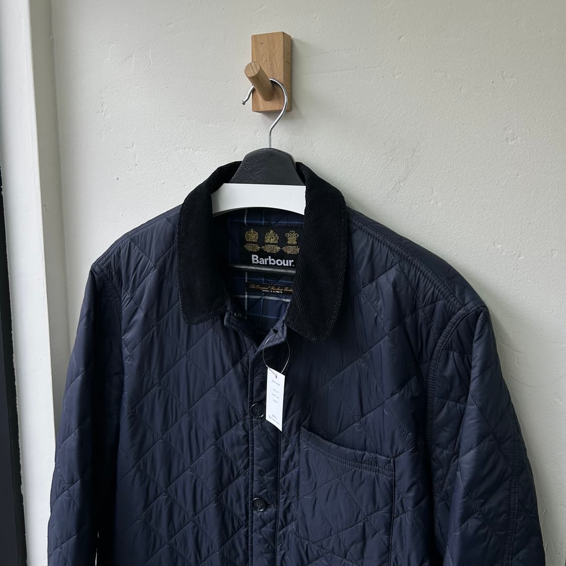 15744 - 바버 퀄팅 자켓 상품이미지1