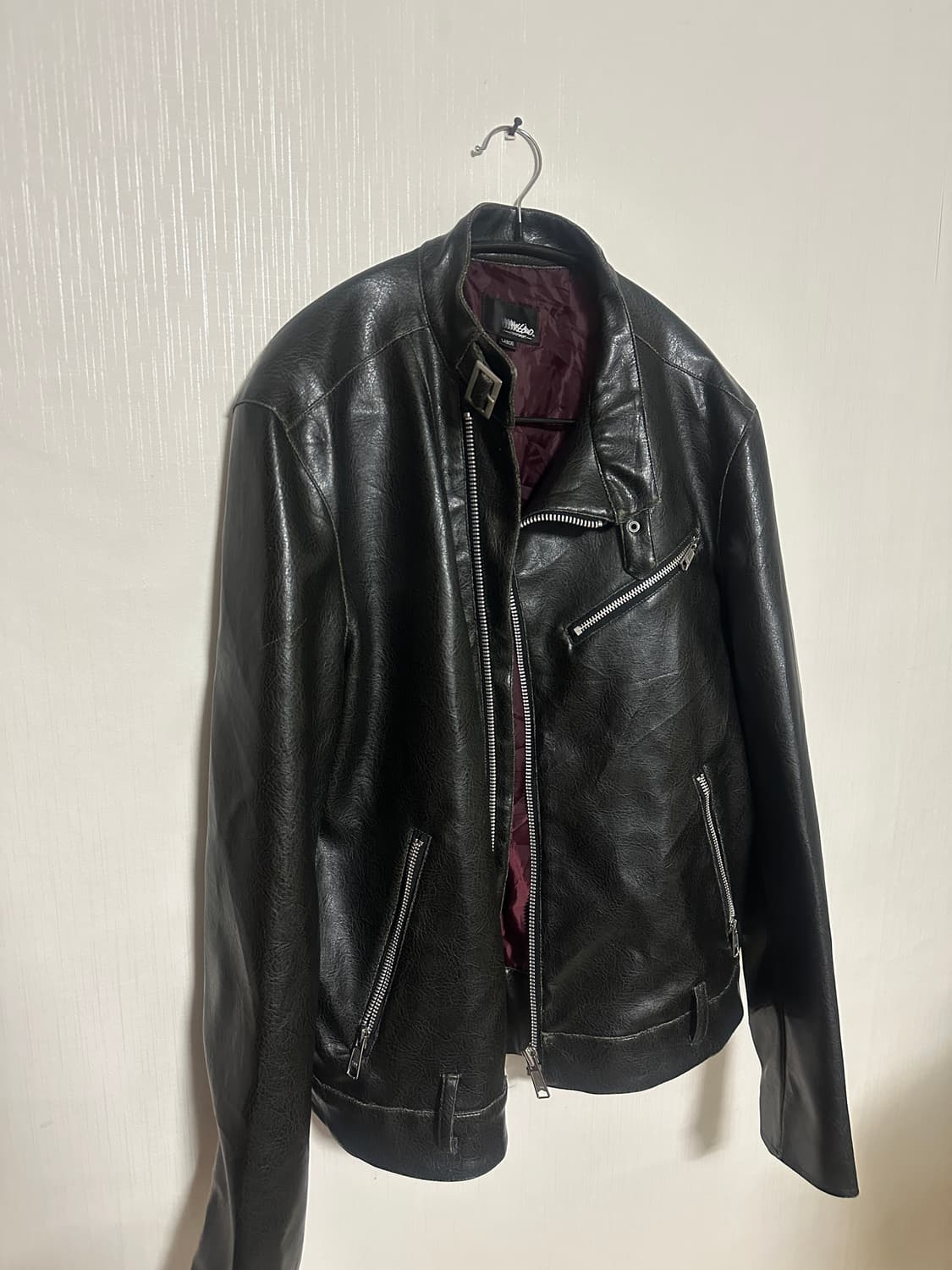 Japanese vintage vkei leather jacket 상품이미지2