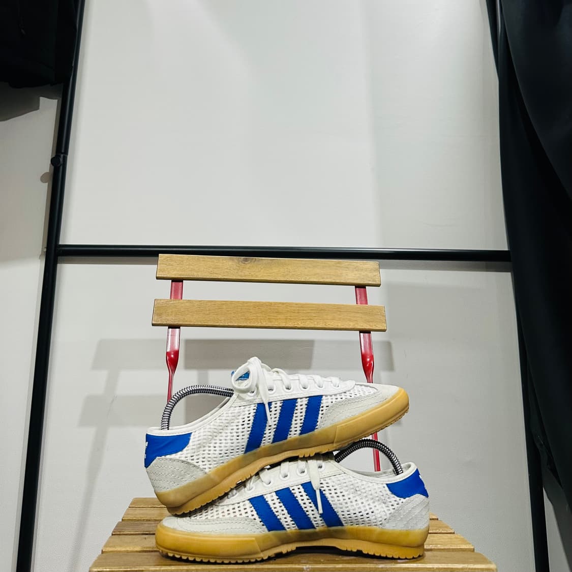 260) 아디다스 운동화 남성 남자 신발 티쉬테니스 화이트 상품이미지7