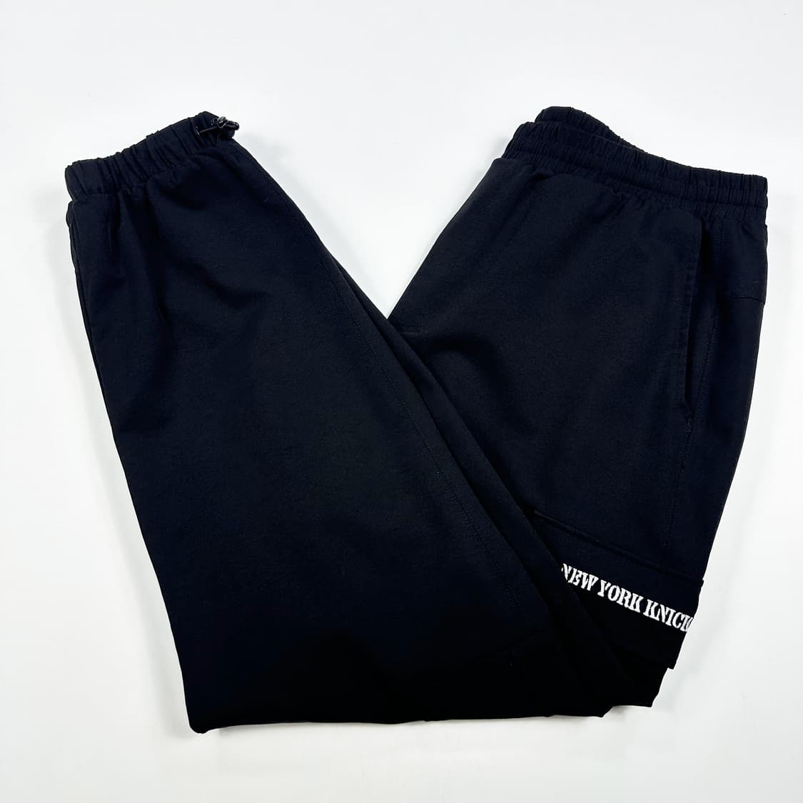 MLB 뉴욕닉스 블랙 우븐 조거팬츠 (XL) 상품이미지2