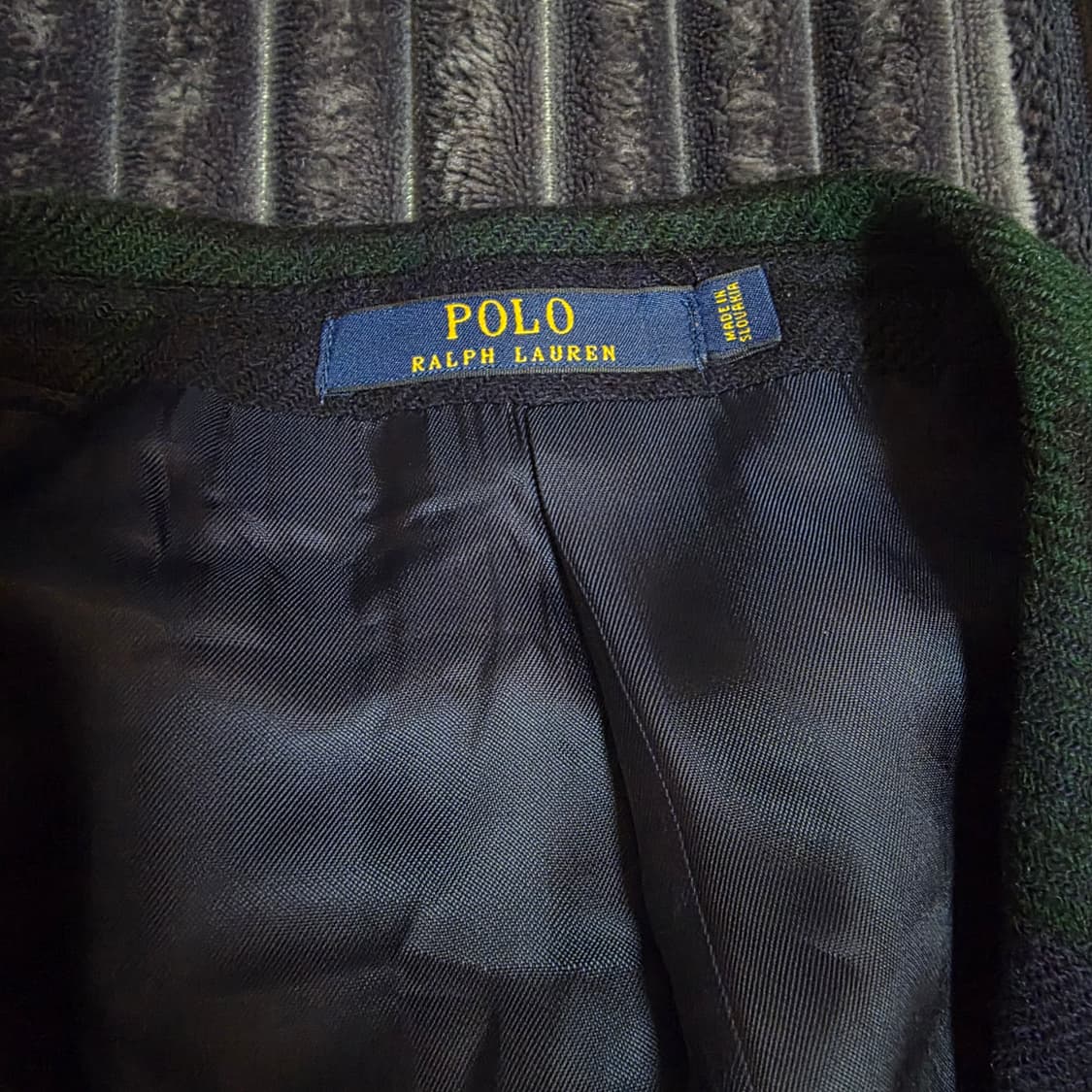 폴로 블랙와치 RL67 자켓 42R 상품이미지3